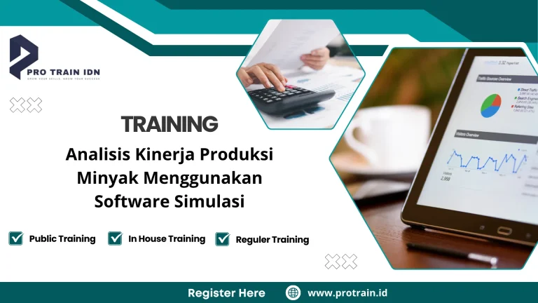 Pelatihan simulasi produksi minyak