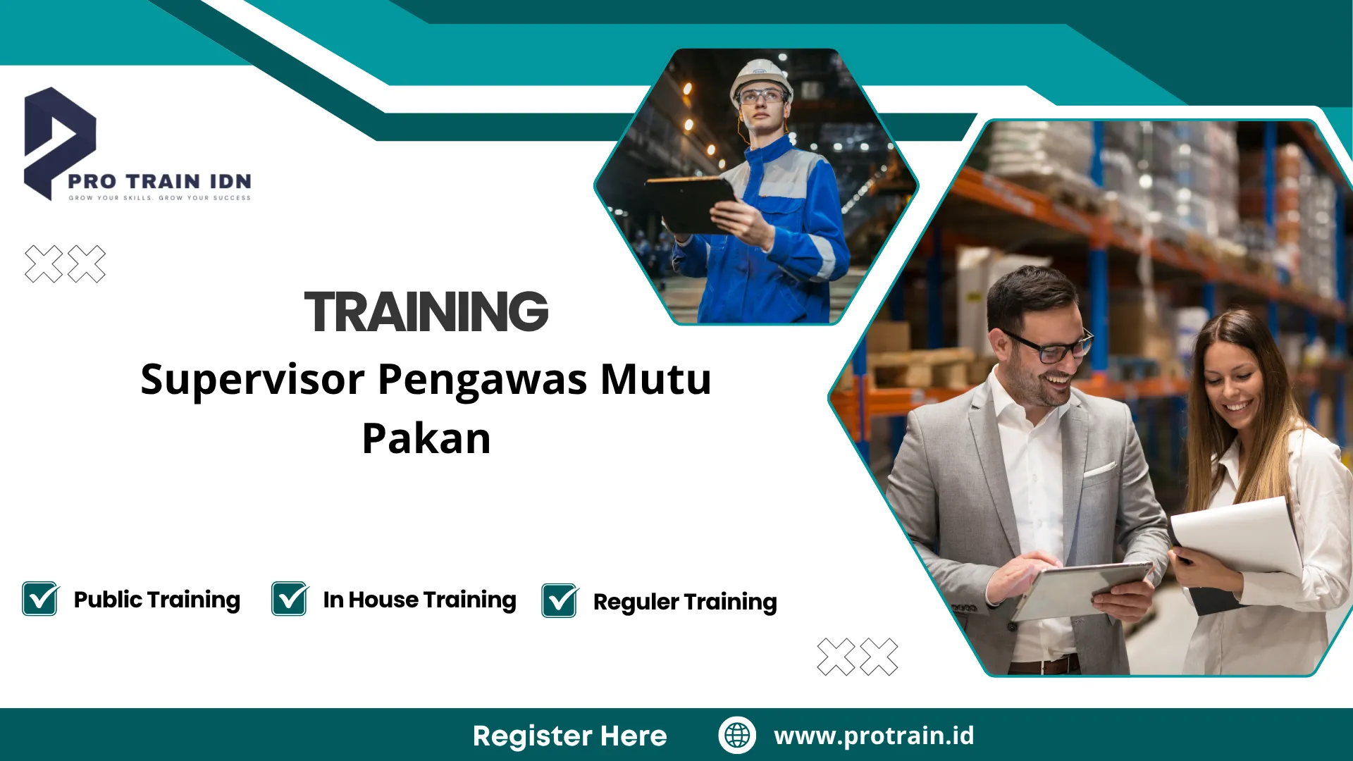 Pelatihan quality control pakan