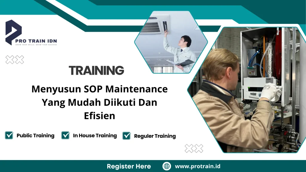 Pelatihan SOP maintenance industry