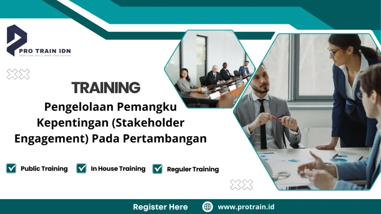 Pelatihan stakeholder engagement pertambangan