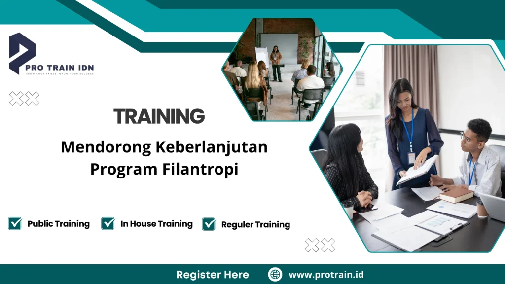 Pelatihan manajemen program filantropi