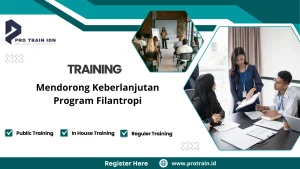 Pelatihan manajemen program filantropi