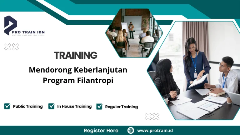 Pelatihan manajemen program filantropi