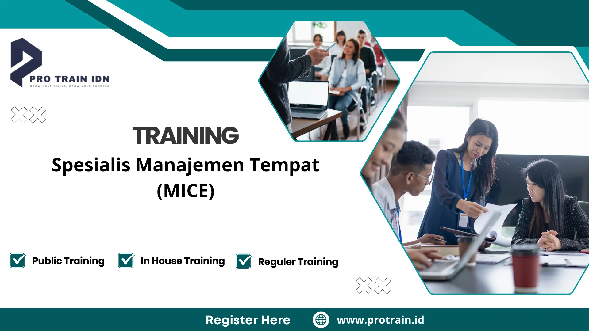 Pelatihan pengelolaan event profesional