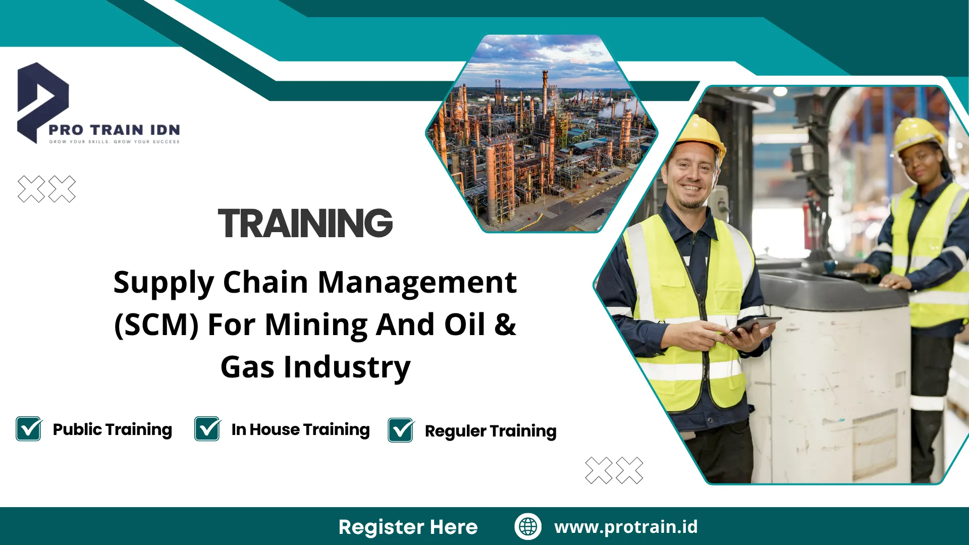Pelatihan supply chain mining industry