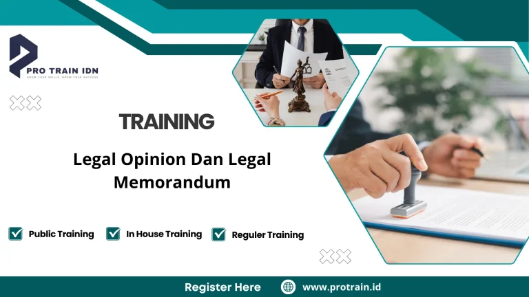 Pelatihan legal opinion profesional