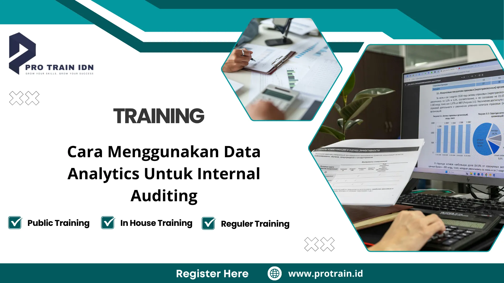 Pelatihan deteksi fraud dengan data
