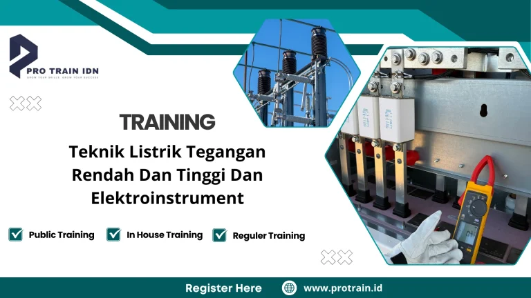 Pelatihan sistem kelistrikan pabrik