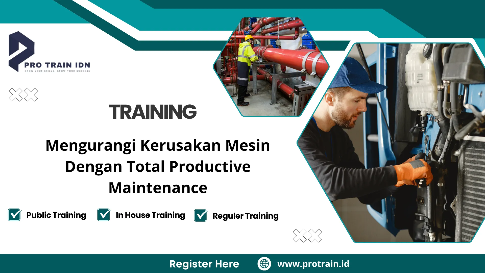 Pelatihan preventive maintenance mesin
