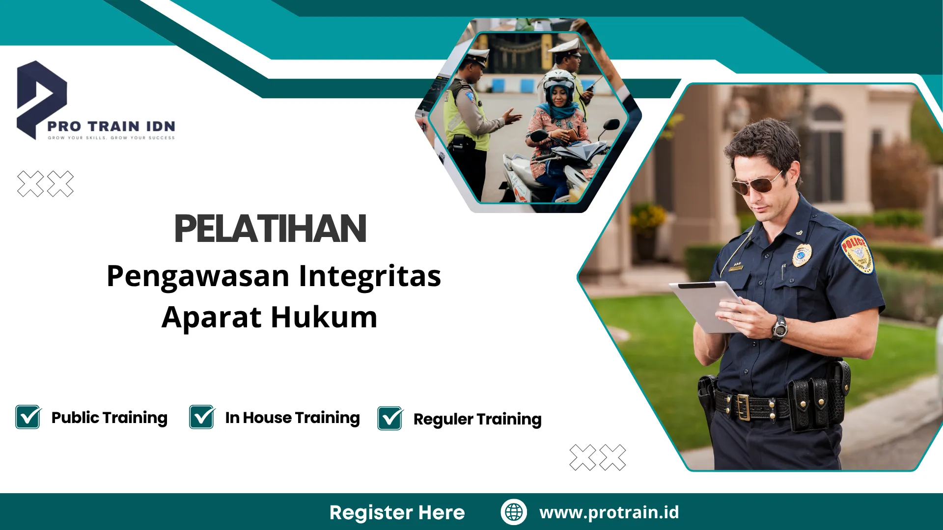 Pelatihan etika profesi penegak hukum