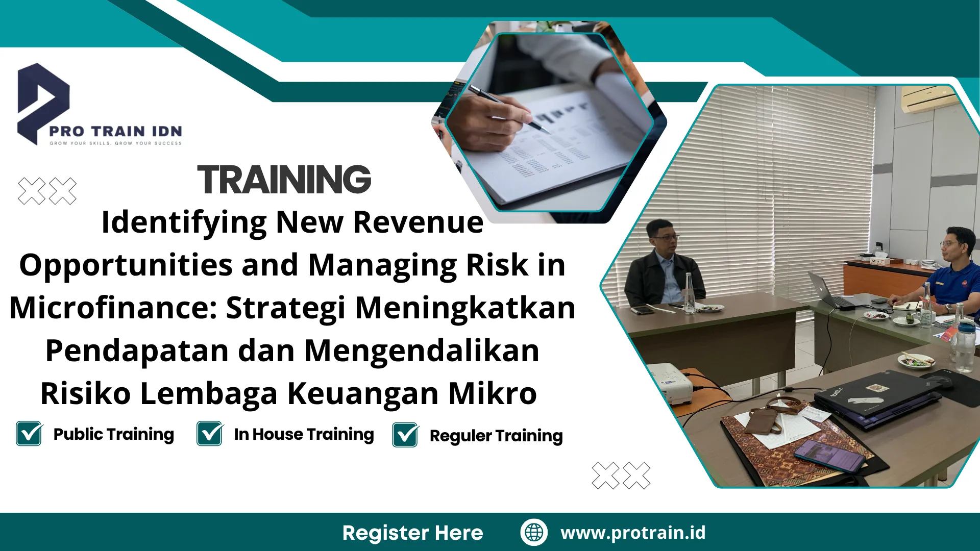 Training risk management microfinance