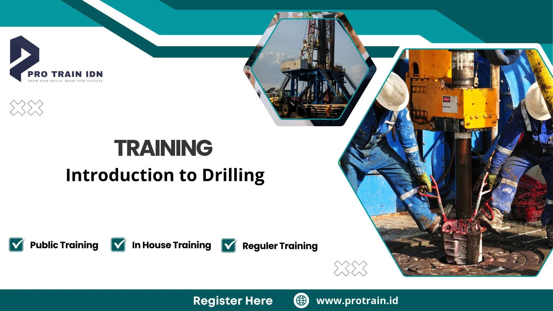Training operasi drilling
