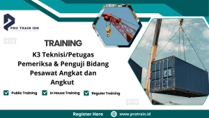 Training pengujian alat angkat industri