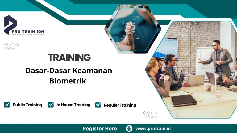 Training penggunaan teknologi biometrik dalam keamanan fisik
