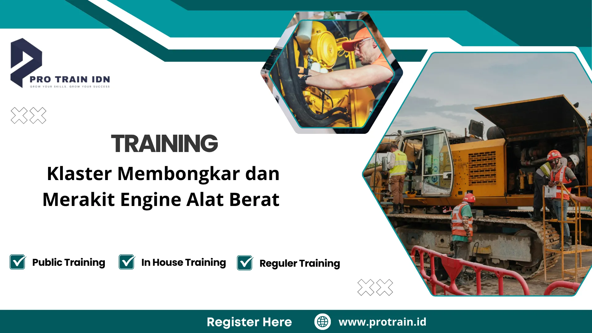 Training mekanik dasar alat berat