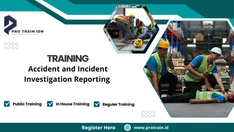 Training investigasi kecelakaan kerja