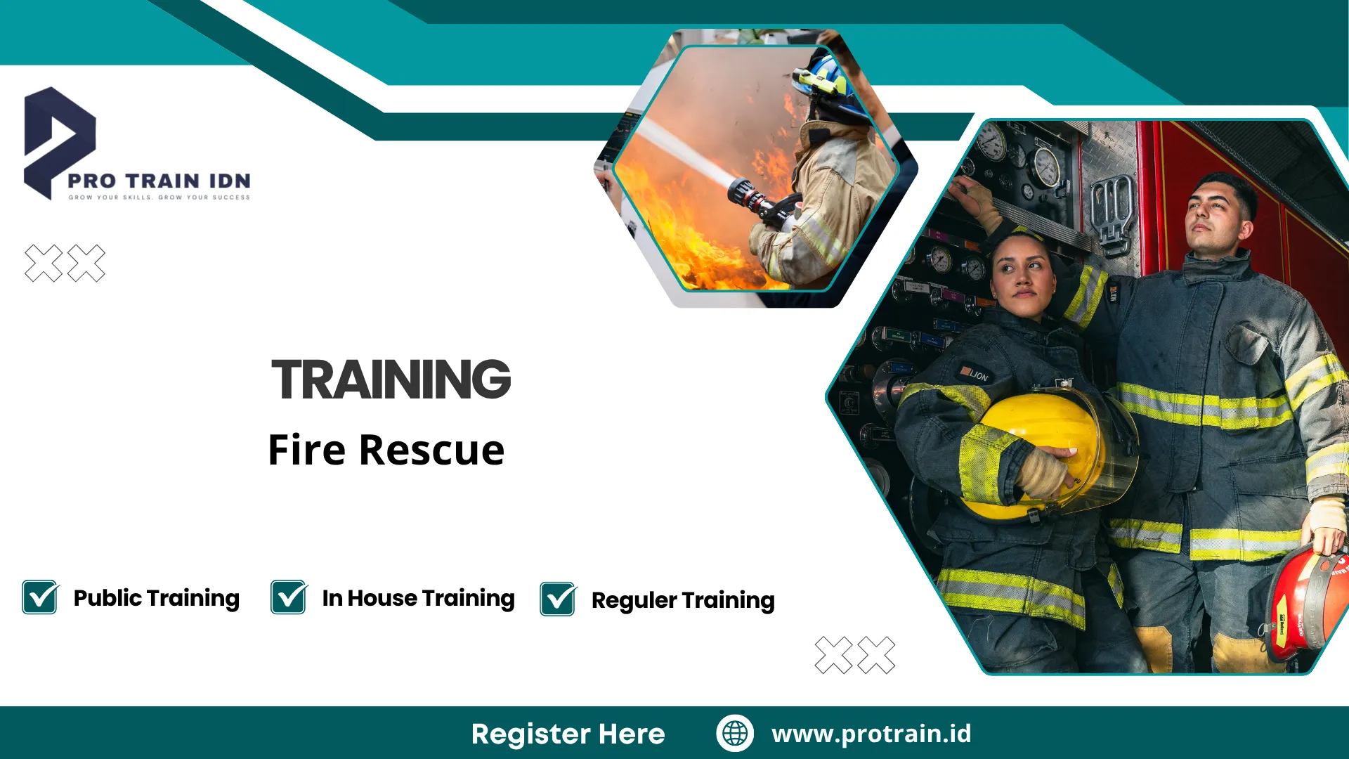 Training evakuasi korban kebakaran