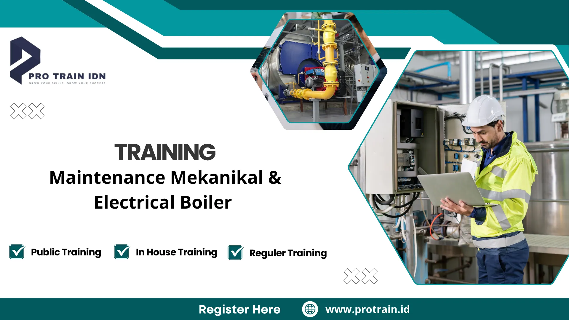 Training sistem boiler industri