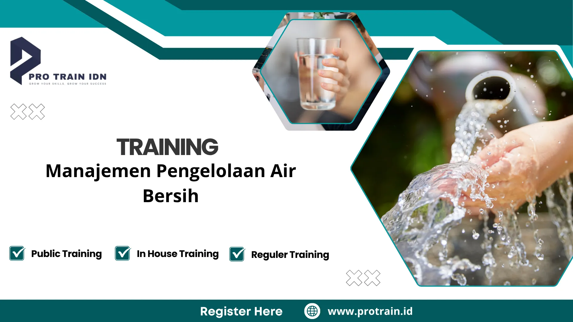 Training pengolahan air baku