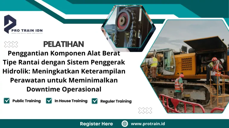 maintenance alat berat tipe rantai