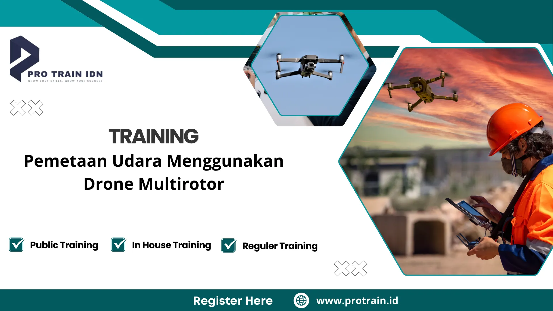 drone multirotor survei