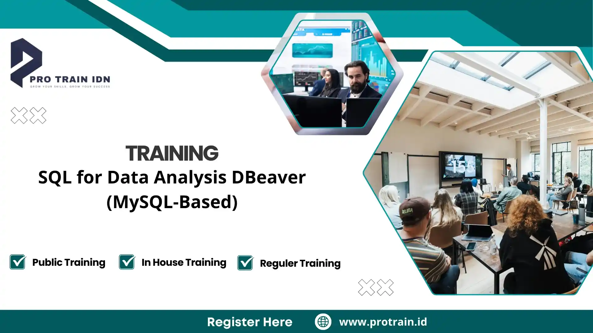 manage databases with DBeaver