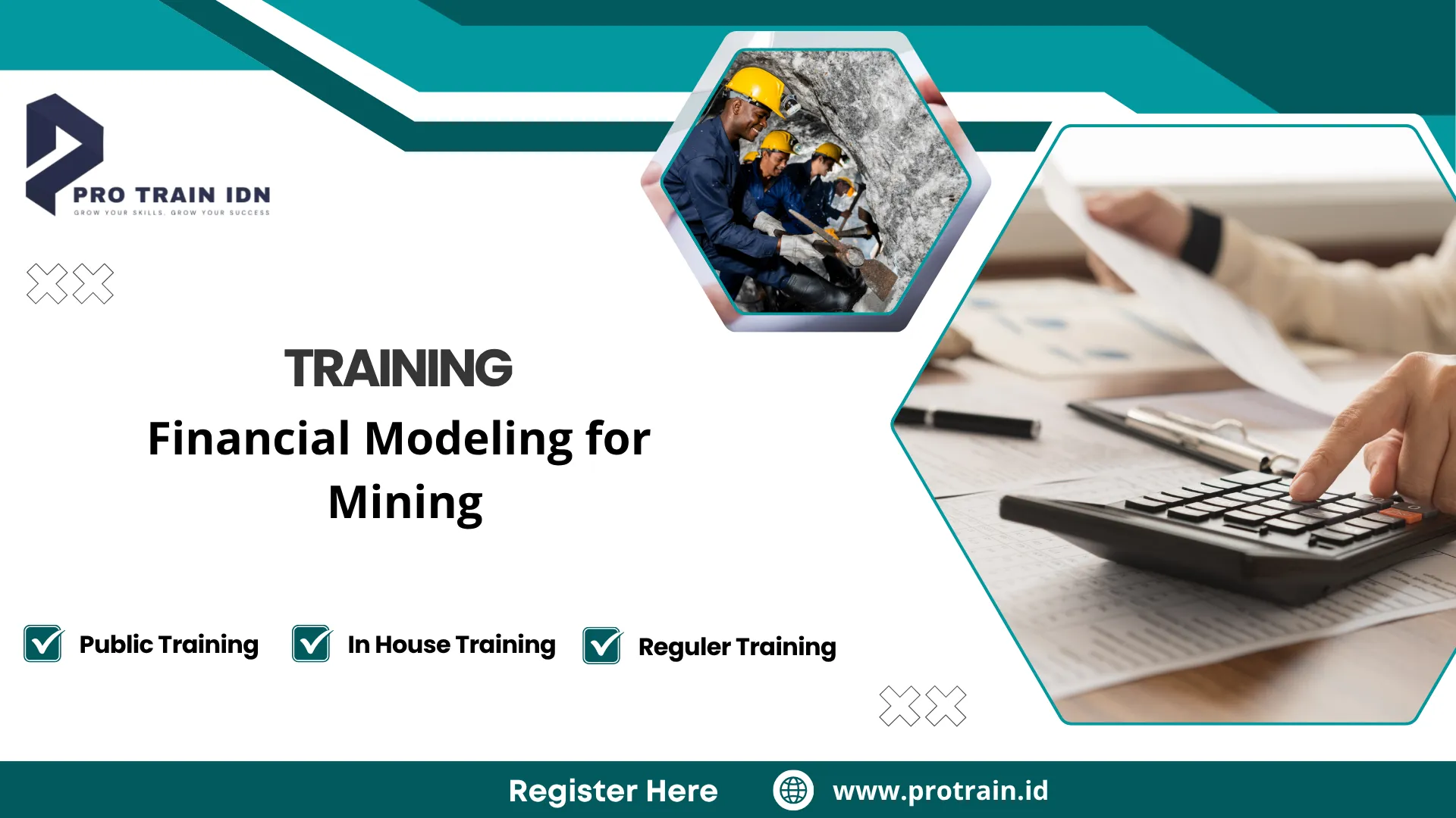 financial model proyek tambang