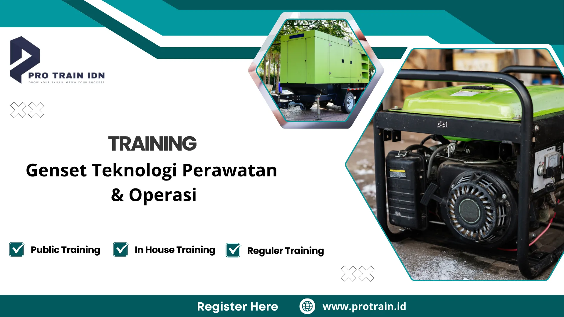 perawatan genset industri