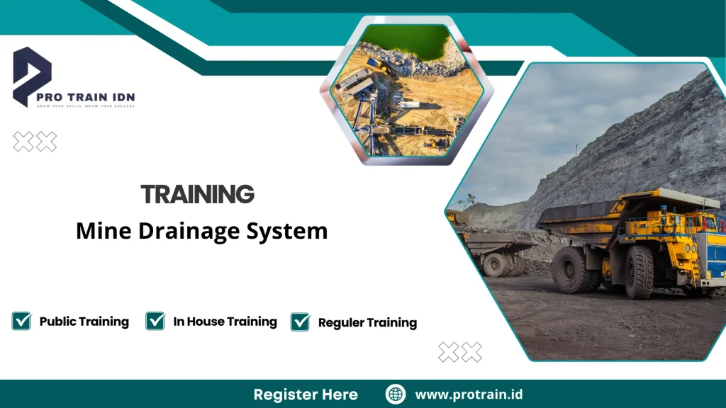 sistem drainase tambang