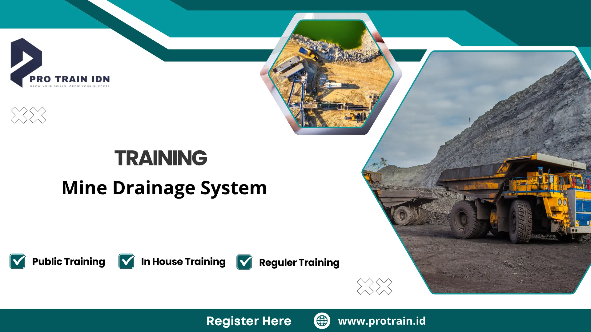 sistem drainase tambang