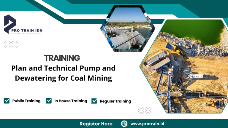 sistem dewatering tambang batu bara
