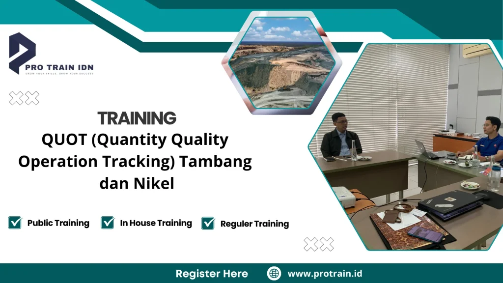 monitoring produksi tambang nikel