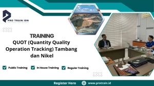 monitoring produksi tambang nikel