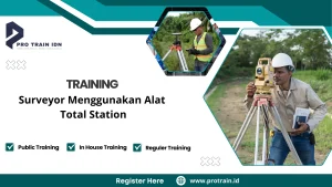 pengoperasian total station